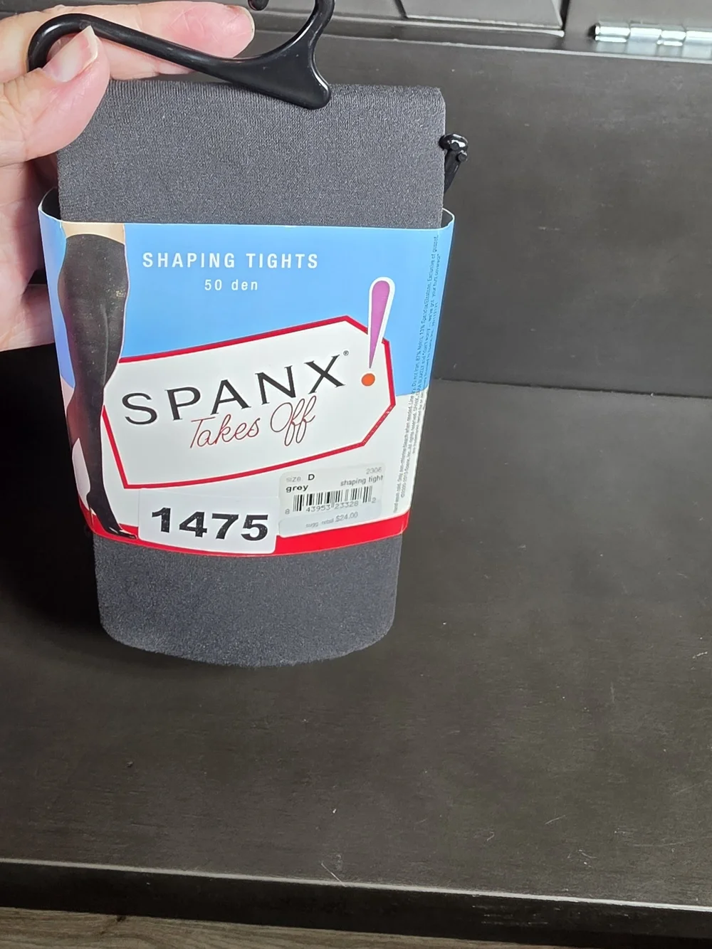 SPANX Takes Off Shaping Tights  in Grey Size D